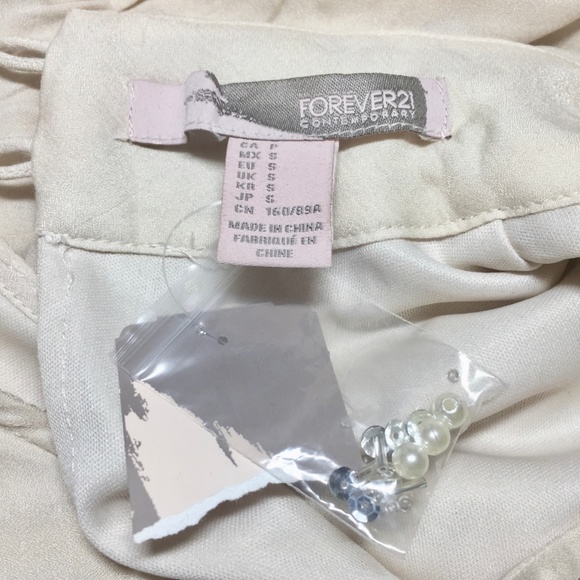 Forever 21 Beaded Neck Drop Waist Cocktail Dress - Picture 4 of 5